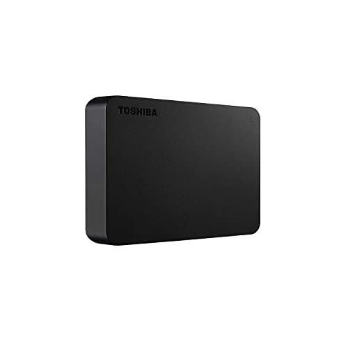 Toshiba Canvio Basics 2TB Portable External Hard Drive USB 3.0, Black - HDTB420XK3AA - Classic - 2 TB - Black