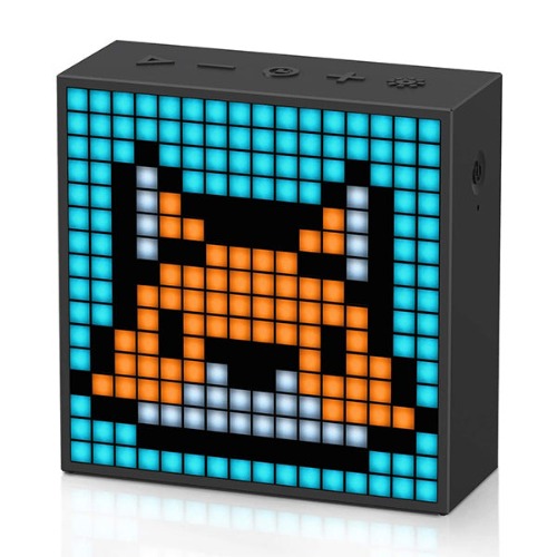Divoom Timebox-Evo Pixel Art Speaker 16x16 DIY LED Display Alarm Clock Box | black