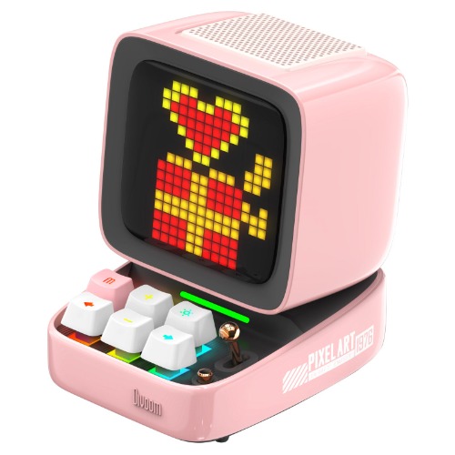 Divoom Ditoo-Pro Retro Pixel Art Bluetooth Speaker | pink