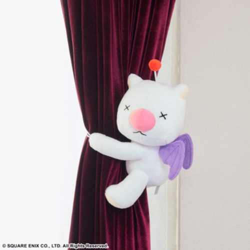 FINAL FANTASY PLUSH CURTAIN TIEBACK - MOOGLE