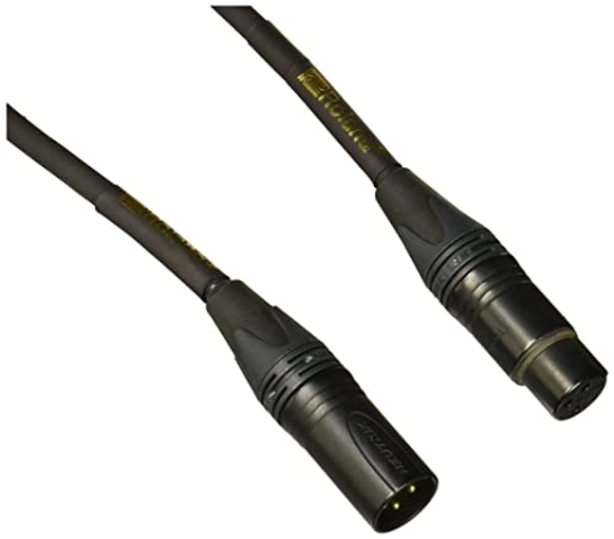 Roland Gold Series Neutrik XLR Microphone Cable, 25-Feet - Gold series - 25 feet - Neutrik XLR