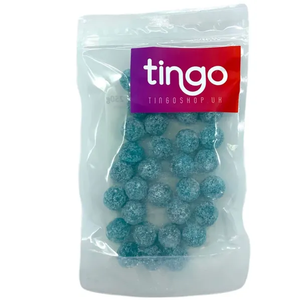 Mega Sour Raspberry Bombs 250 gram bag (1/4 kilo) - 8.81 Ounce (Pack of 1)