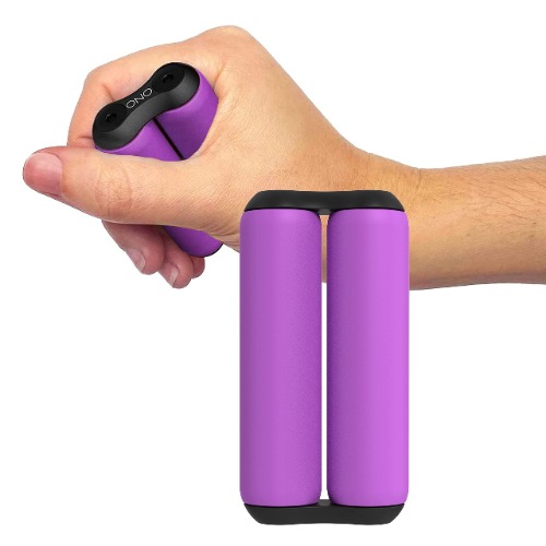 ONO Roller Jr Purple - Silent Fidget Toys for Promoting Focus, Stress Relief - Helps Develop Fine Motor Skills & Ease Skin & Nail Picking - for Small Hands, Quiet Sensory Toys for Kids & Teens