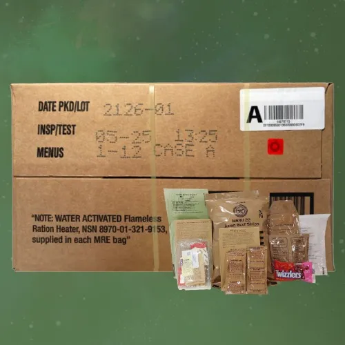 COMBAT SNACKS ( ONE BOX )