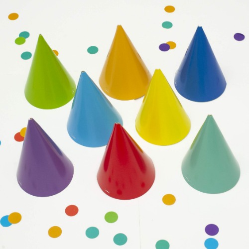 Multicoloured Party Hats