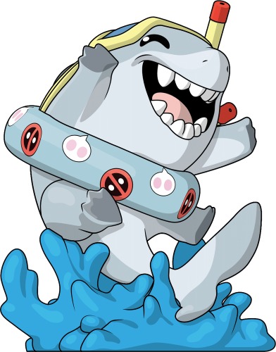 Jeff the Land Shark | Youtooz Vinyl Figure