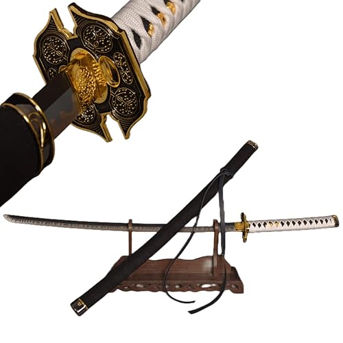 Yamato - Skill is Judgement Cut - Used by Sparda/Vergil/Nero/Dante - Sword Length is About 103 cm/40.5″ - Carbon Steel Blade - Sheath with Straps - Cosplay Prop Anime Sword - Suitable for Collection