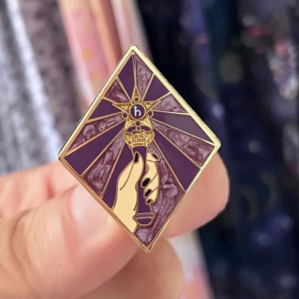 Sailor Saturn Pin, Sailor Moon Fantasy Pin / Fan Art Anstecknadel