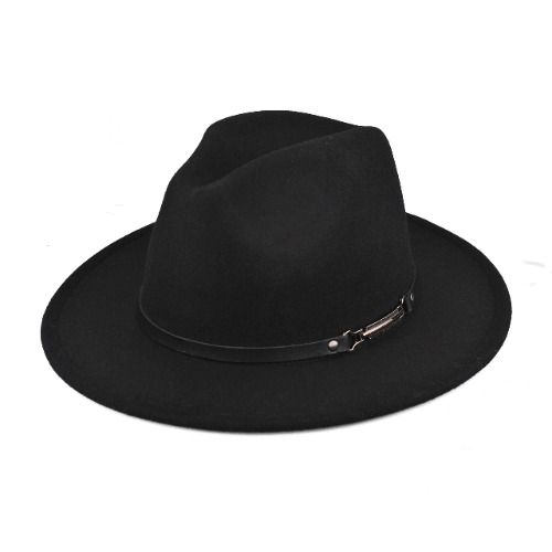 EINSKEY Classic Fedora Halloween Festival Hat - Black