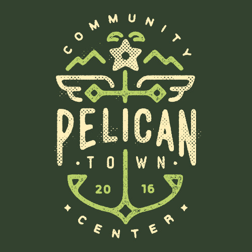 Pelican Town Community Center Hoodie | Unisex XL / Alpine Green
