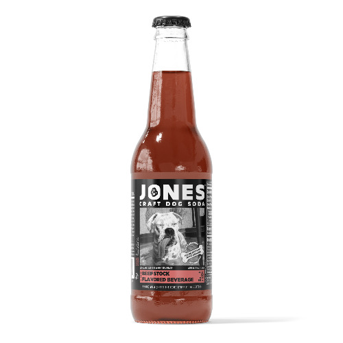 JONES Craft Dog Soda | Beef 4-pack