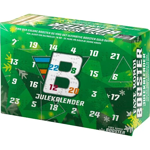 Booster Julekalender m. Energidrik | BilkaToGo