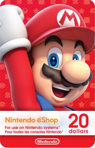 $20 Nintendo eShop Gift Card [Digital Code] - Digital Code 20 CAD