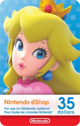 $35 Nintendo eShop Gift Card [Digital Code] - Digital Code 35 CAD