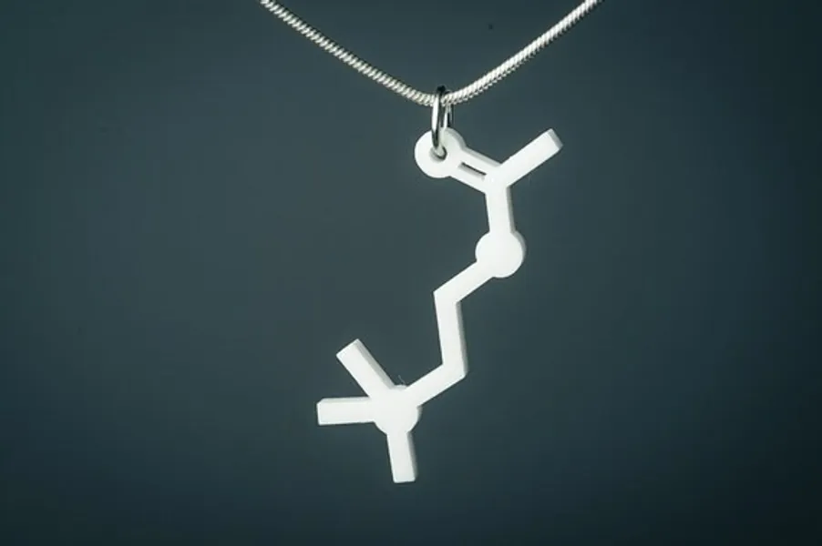 Memory Molecule acetylcholine Charm | Etsy UK