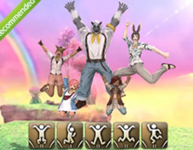 FFXIV Joyous Leaping Emote