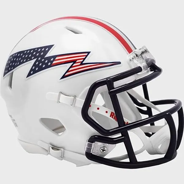 Air Force Falcons Stars and Stripes Revolution Speed Mini Football Helmet