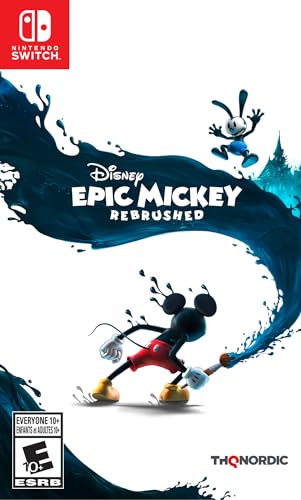 Disney Epic Mickey: Rebrushed for Nintendo Switch - Nintendo Switch - Standard Edition