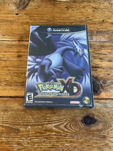 Pokemon XD Gale of Darkness Nintendo GameCube Black Label CIB Tested &amp; Working