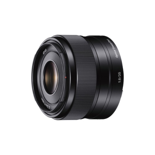 Sony SEL35F18 35mm f/1.8 Prime Fixed Lens, Black - 