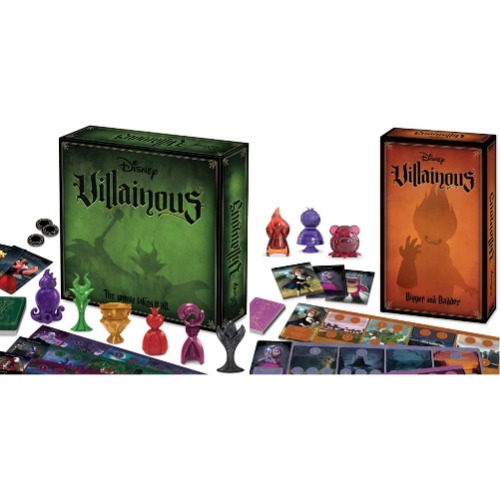 Ravensburger Disney Villainous Strategy Board Game & Disney Villainous: Bigger and Badder Strategy Board Game for Ages 10 & Up – The Newest Standalone Game in The Award-Winning Disney Villainous Line