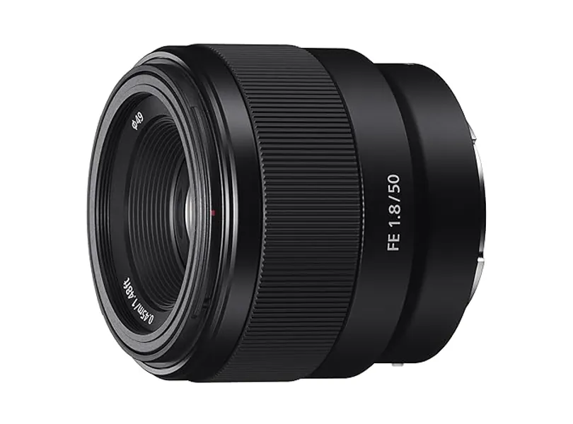 Sony Fe 50mm F1.8 Lens (SEL50F18F/2), Black - w/ 50mm F1.8 Lens - Lens bundle