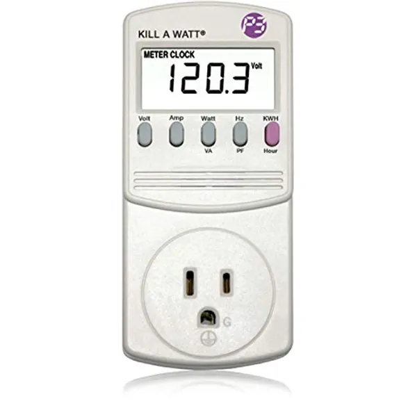 P3 P4400 Kill A Watt Electricity Usage Monitor - 1 - White