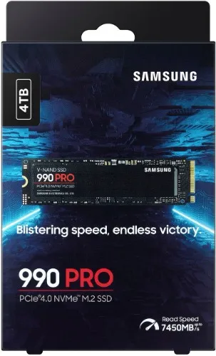 Samsung - 990 PRO 4TB Internal SSD PCle Gen 4x4 NVMe