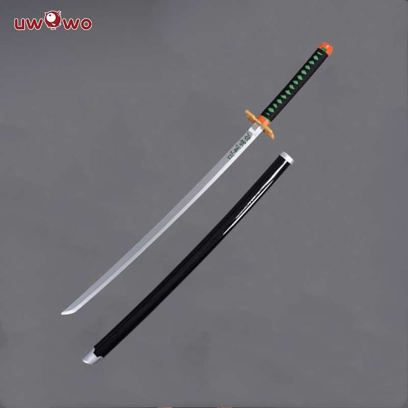 Uwowo Anime Cosplay  WeaponsTokitou Muichirou Sword  Props