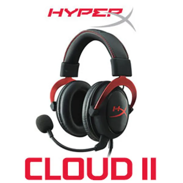 HyperX Cloud II Gaming Headset Red