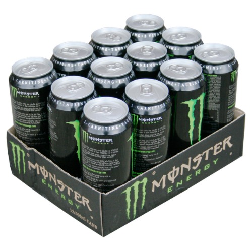  12 canettes 500ml Monster energy