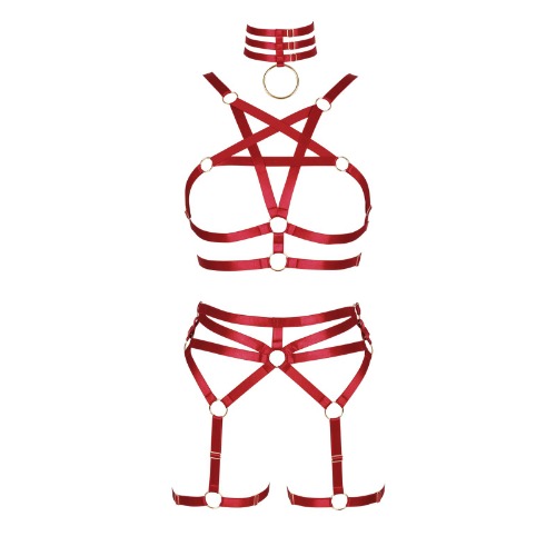 Body Harness pentagram 
