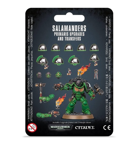 Warhammer 40K Salamanders Primaris Upgrades & Transfers - 