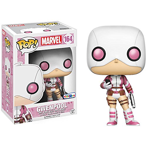 Funko Unmasked Gwenpool (Toys R Us Exc) Pop Vinyl Figure & 1 Compatible Graphic Protector Bundle (13198 - B)