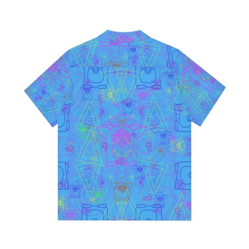 Furb Hawaiian Shirt | L / White