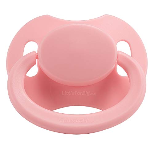 LittleForBig Bigshield Generation-II Big Sized Pacifier Pink Fastest Delivery - Pink Fastest Delivery
