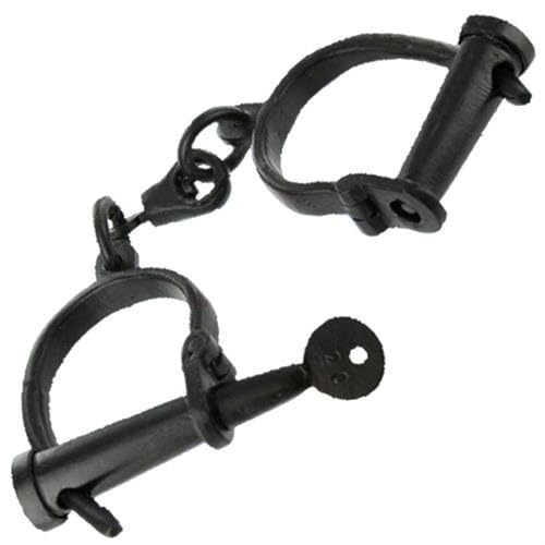 Hand Forged Iron Shackles 