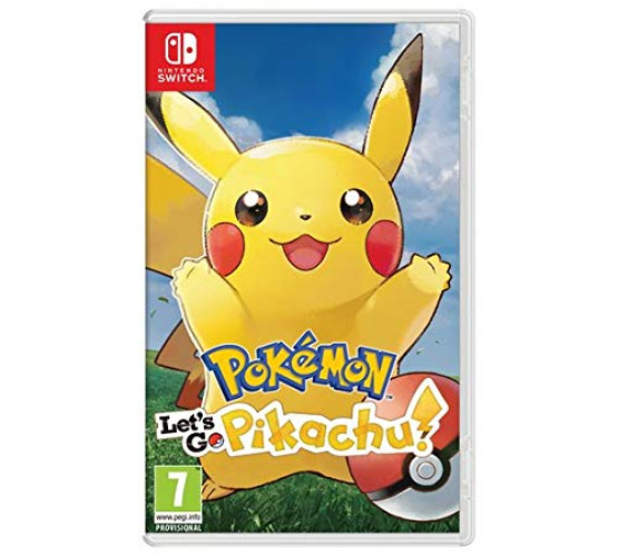 Nintendo Pokemon: Let's Go, Pikachu! (Nintendo Switch) (European Version) - Nintendo Switch Let's Go! Pikachu Game