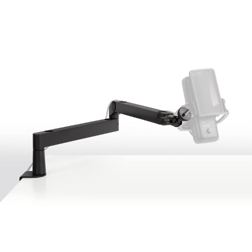 Elgato Wave Mic Arm (Low Profile) - Braccio snodabile a profilo basso, canaline per cavi a scomparsa, interamente in metallo, versatile morsetto da scrivania, studio, trasmissioni, streaming