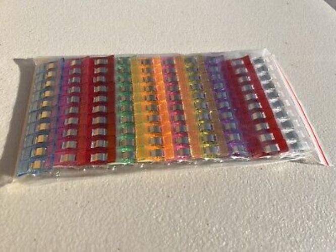 100PC Wonder Clips For Quilting Clips Fabric Craft Knitting Sewing Crochet  | eBay