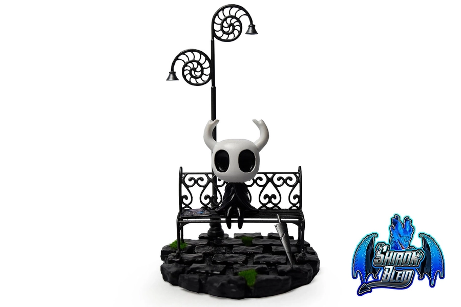 Hollow Knight - Sit - The Knight - Figure - Print3D - 3D Printed - Resin