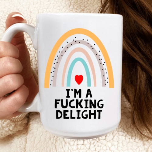 I'm A Delight Mug - White / One Size