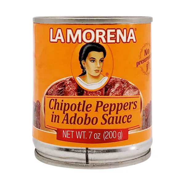 La Morena Chipotle Peppers in Adobo Sauce, 198 g, Adobo