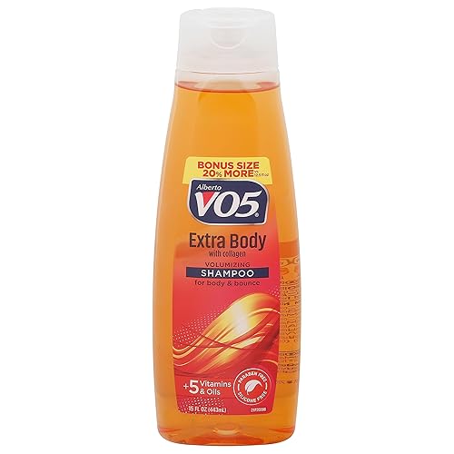 Alberto VO5 Extra Body Volumizing Shampoo, 15 Ounce - 15 Ounce (Pack of 1)
