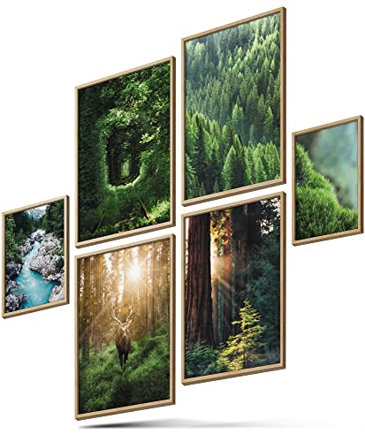 BLCKART Infinity Poster-Set Dreamy Forest