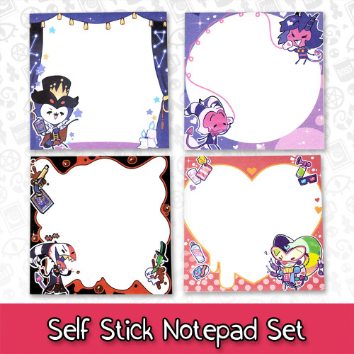 Helluva Boss Self Stick Notepad Set *LIMITED STOCK* | Default Title