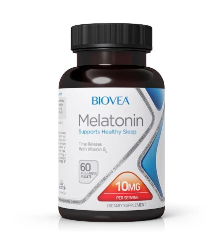 MELATONIN 10mg (Time Release) 60 Vegetarian Tablets