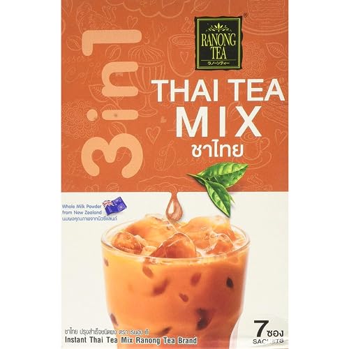 Ranong Tea 3 in 1 Instant Thai Tea Mix (7 x Sachets) 210g