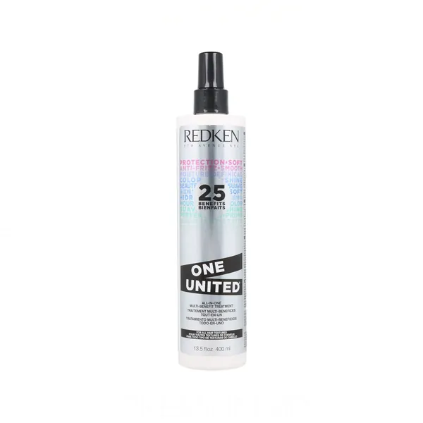 Redken One United All-In-One Leave In Conditioner | Multi-Benefit Treatment | Heat Protectant Spray for Hair | All Hair Types | Paraben Free