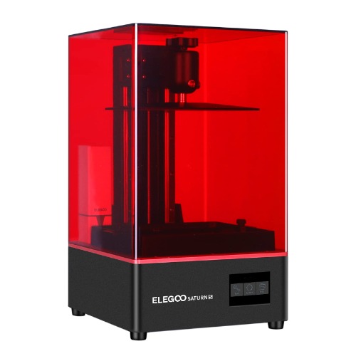ELEGOO Saturn S 3D Resin Printer, 4098 x 2560 Resolution MSLA 3D Printer with Larger 9.1 inch 4K Mono LCD Screen, Off-Line Print and Matrix UV Light Source LCD Resin 3D Printing Size 196*122*210mm